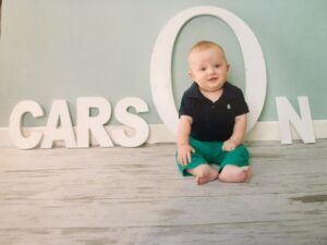 Carson 8 months